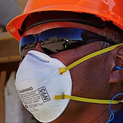 P2 (N95) respirator masks for bushfire smoke