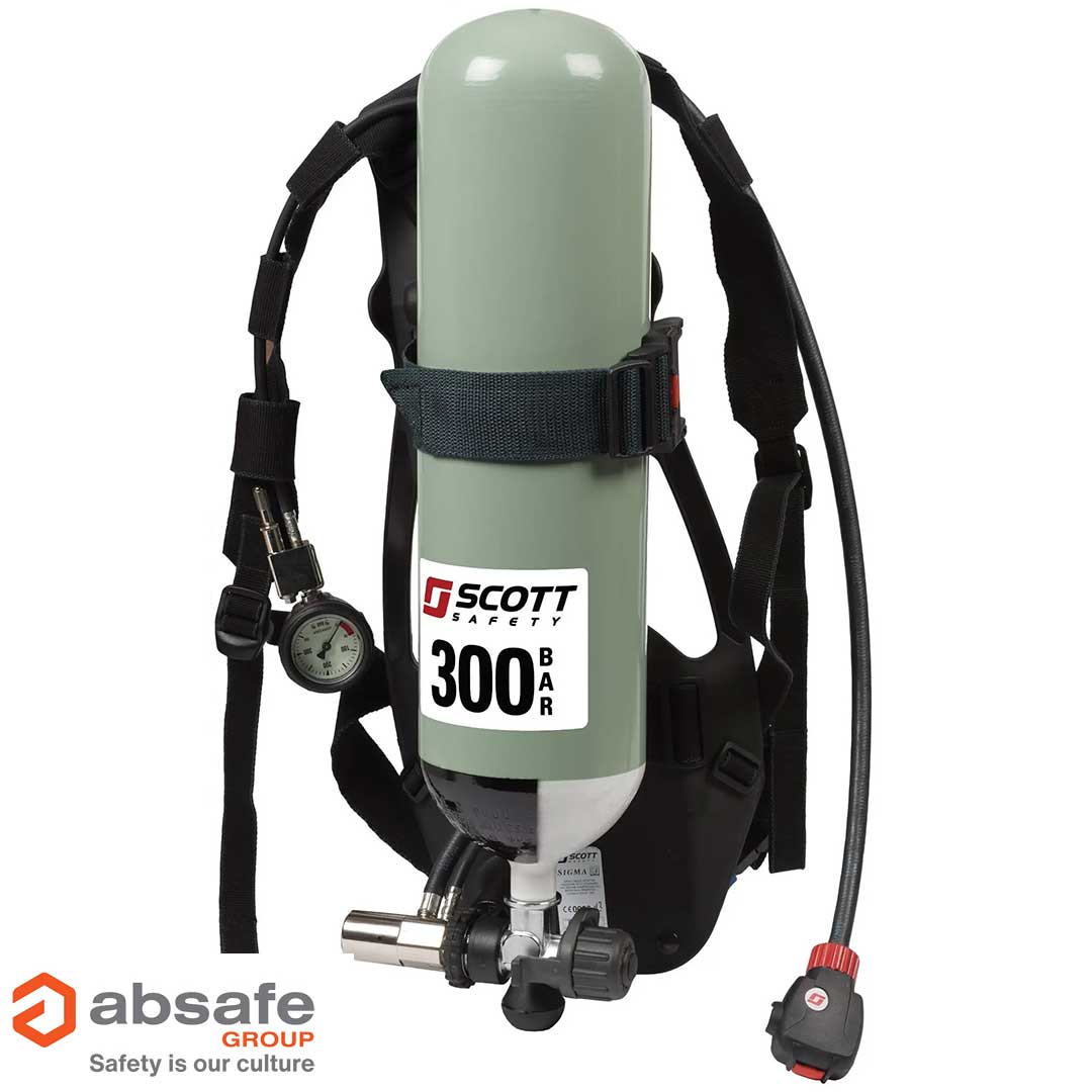 3M Scott Sigma-2 Type 2 SCBA 2023034, Without Facemask
