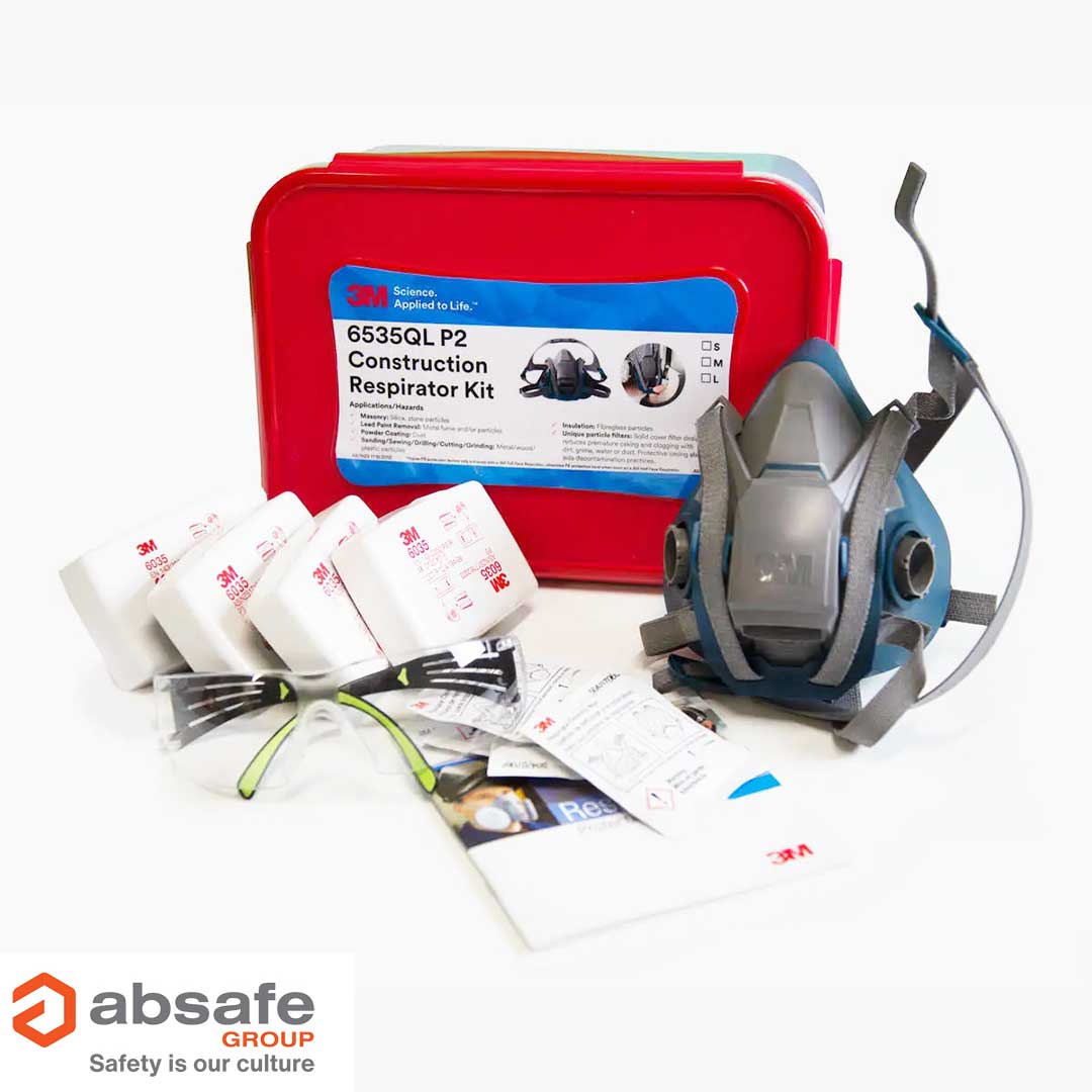 3M Construction Respirator Kit 6535QL P2