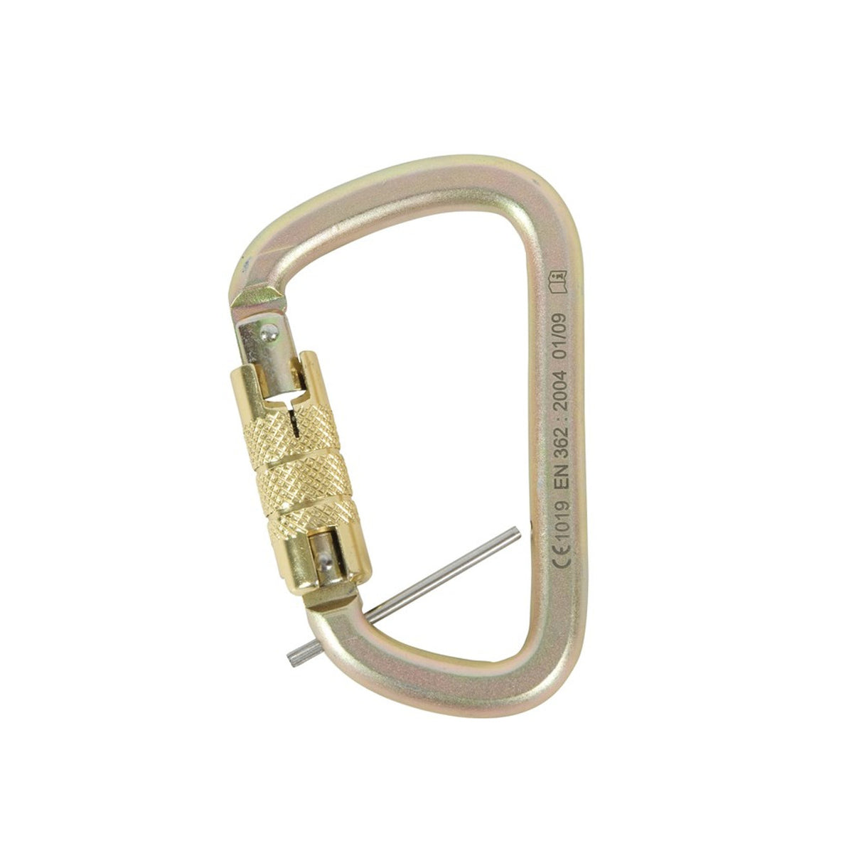 Beaver Heavy Duty Steel D Karabiner Twist Lock (2-action)