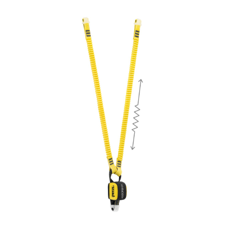 Petzl ABSORBICA Y MGO 150 Flex Double Lanyard