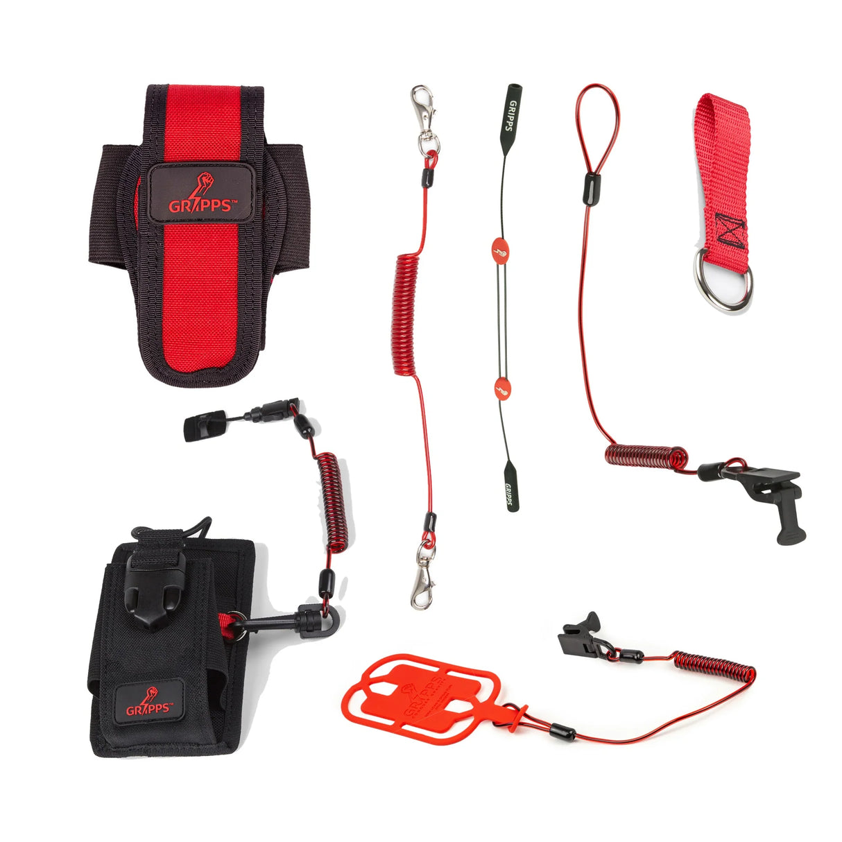 Gripps PPE Drop Prevention Pack With Radio Holster