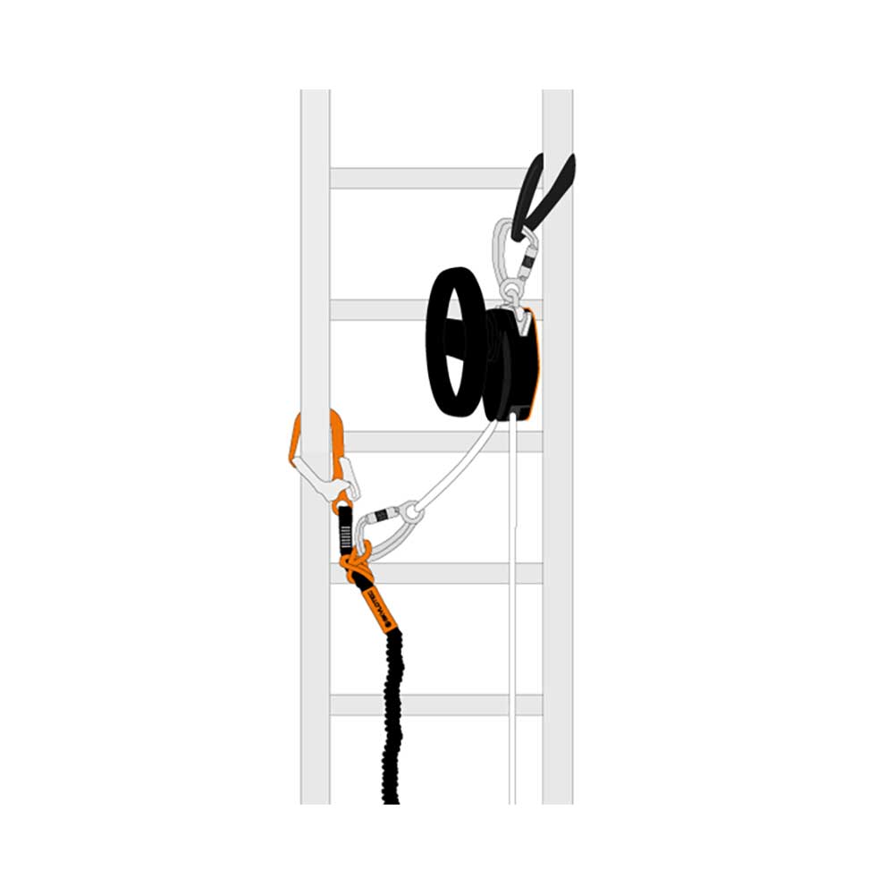 SKYSAFE PRO+ Elasticated Twin Leg Lanyard