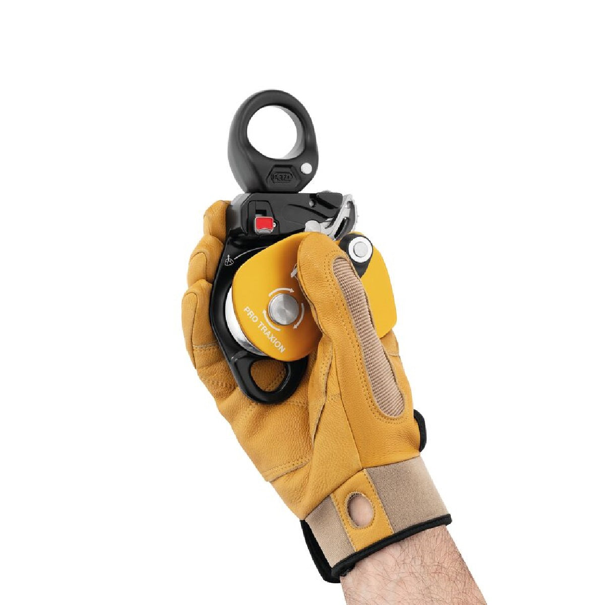 Petzl Pro Traxion - DropResistant Progress Capture Pulley with Swivel