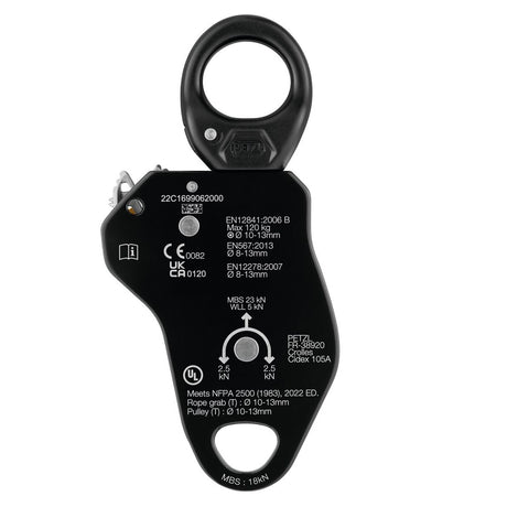 Petzl Pro Traxion - DropResistant Progress Capture Pulley with Swivel