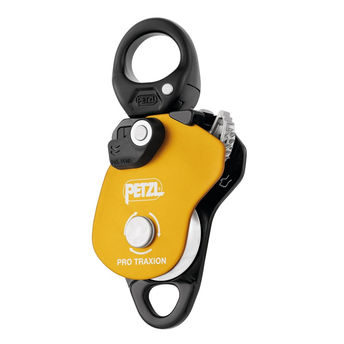Petzl Pro Traxion - DropResistant Progress Capture Pulley with Swivel