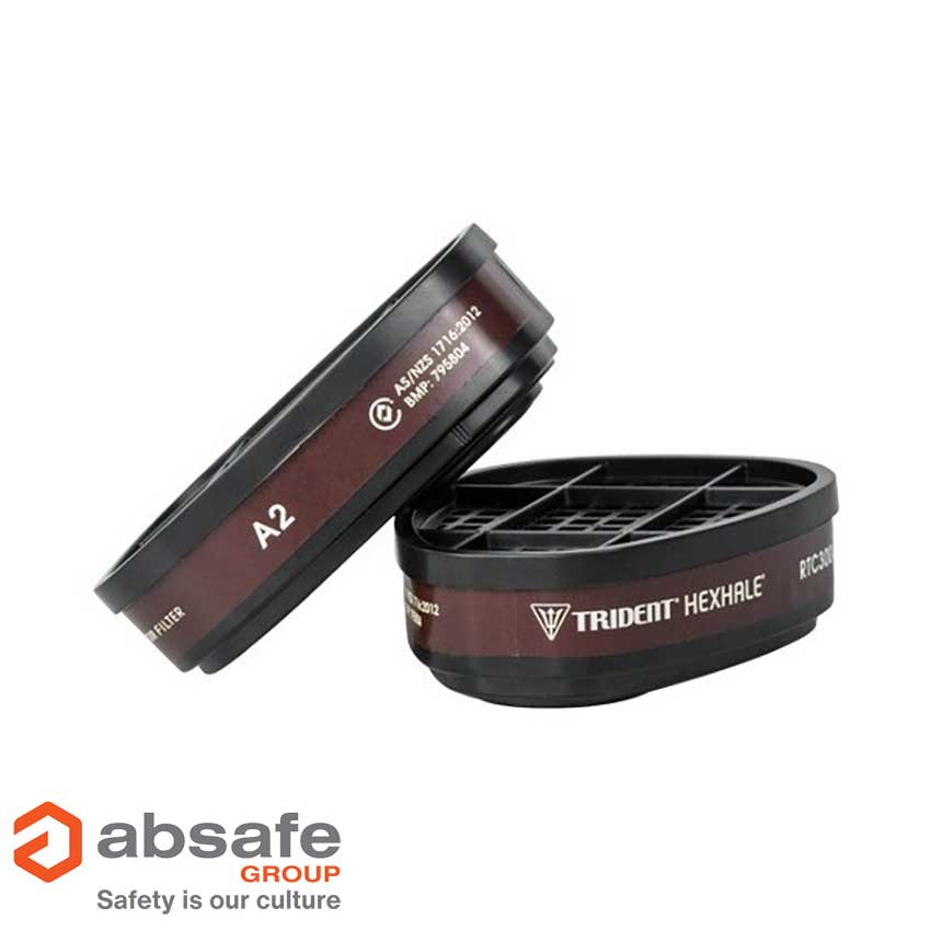 TRIDENT HEXHALE A2P2 Organic Vapour Kit