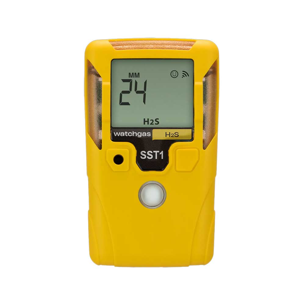 WatchGas SST1 H2S 0-500ppm Serviceable - Real Time Display (Hydrogen Sulphide)
