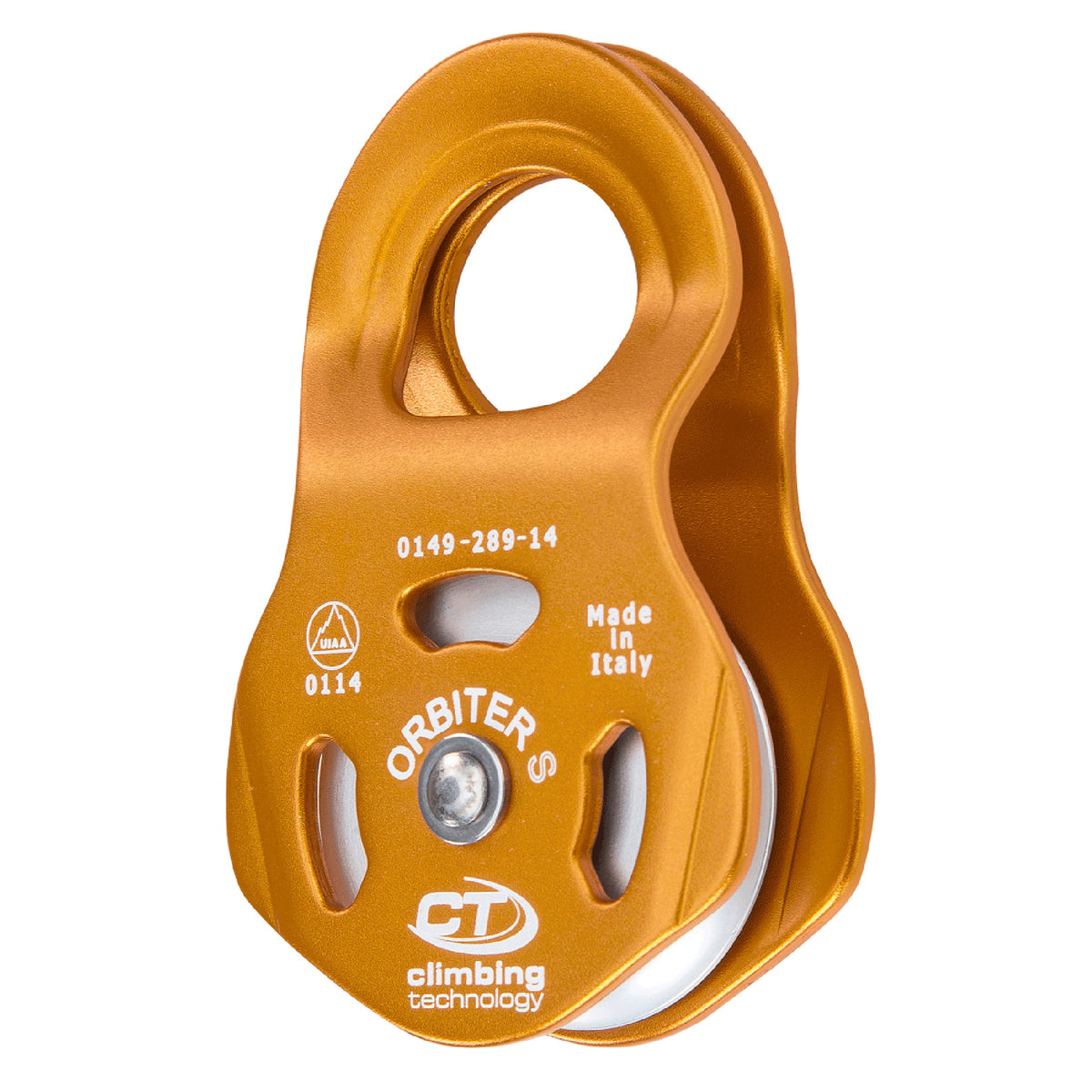 Skylotec CT 2P660 Orbiter S Single Pulley with Mobile side plates 96% efficiency ball bearing