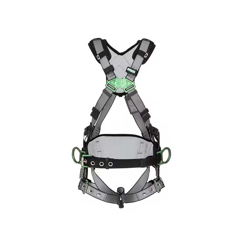 V-FIT HARNESS, BACK D-RING/FRONT D-RING/SHOULDER LOOP, QUICK CONNECTION BUCKLE, LEG/SHOULDER/WAIST PAD