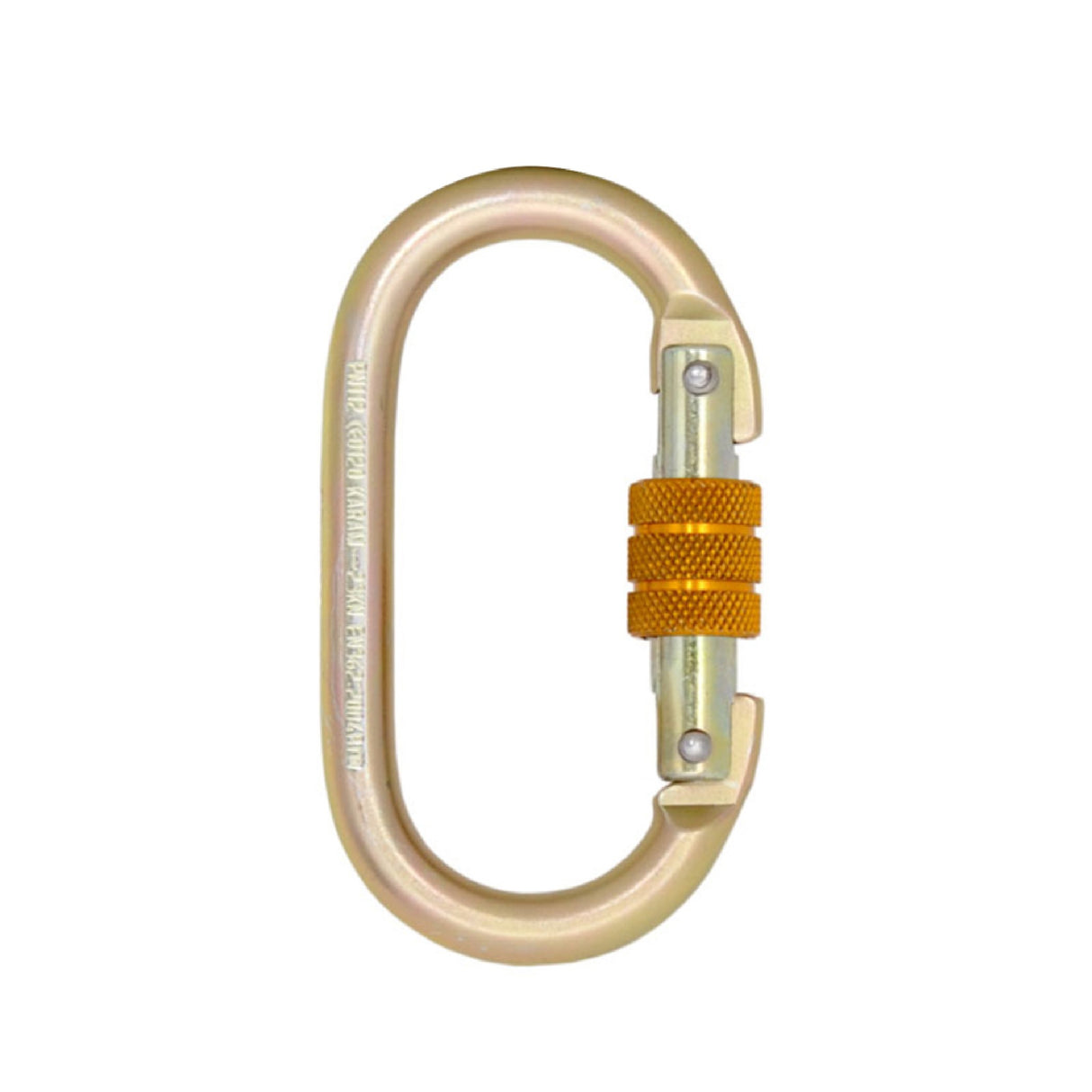 Steel Screw Gate Karabiner 25 kN