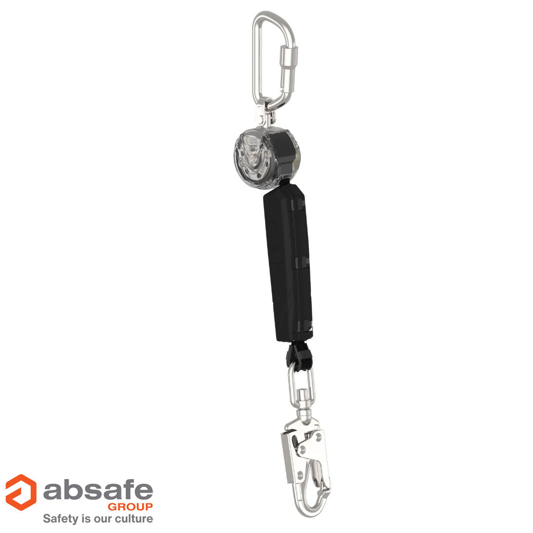 MSA V-TEC MINI PFL, 1.8m Webbing - 36CS – Steel Swivel Snaphook