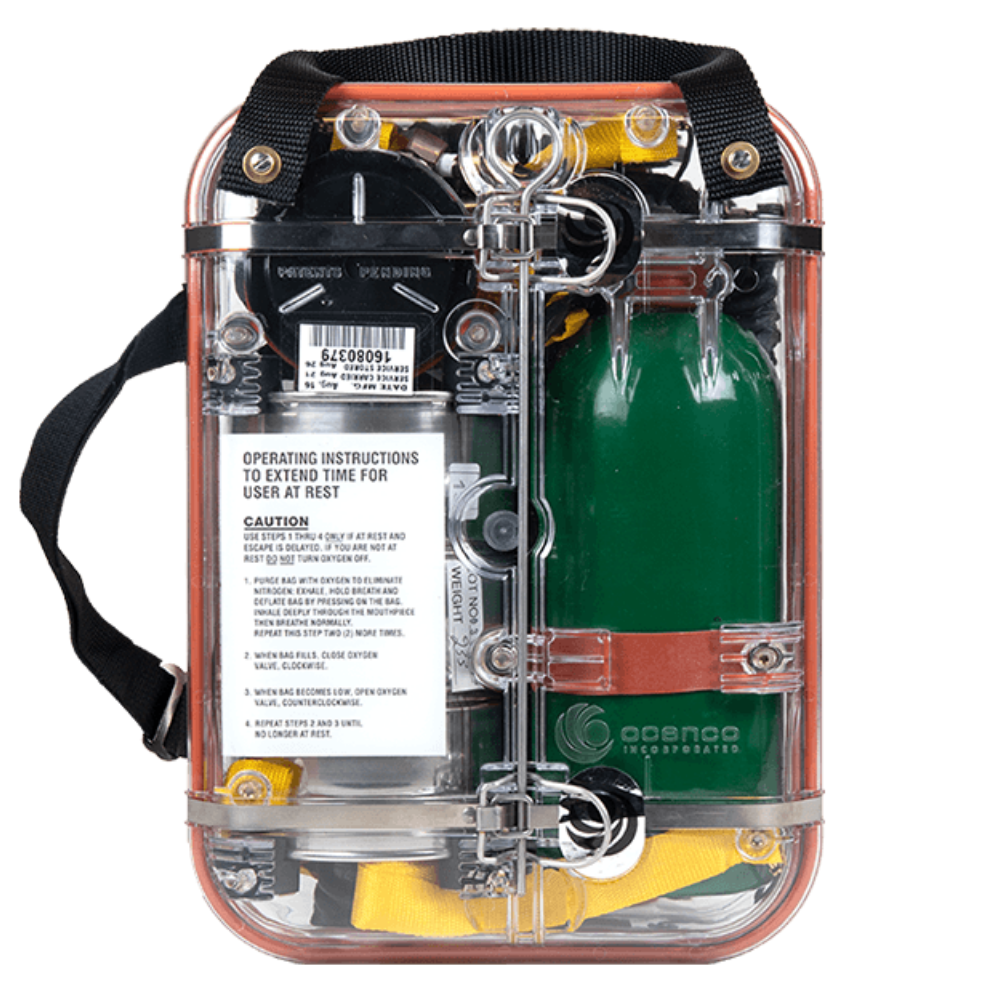 Ocenco Self Contained Self Rescuer/Rebreather 90 Minute EBA 6.5