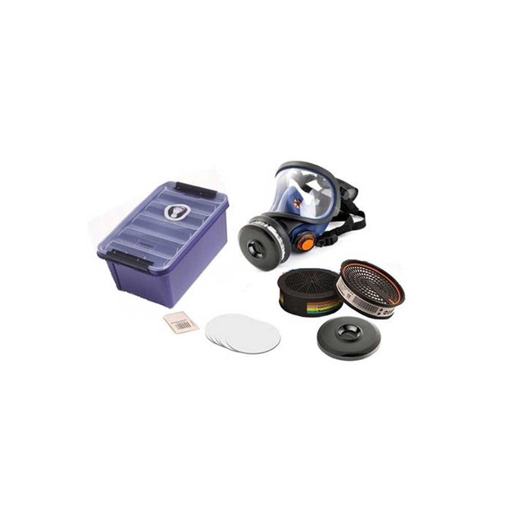SR200 Full Face mask Glass kit with ABEK1 Filter