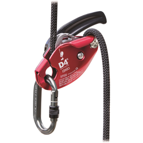 ISC Rescue Descender D4 Red