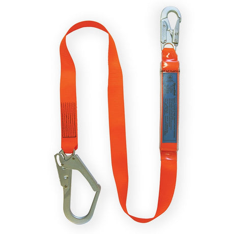 Spanset Standard Webbing Lanyard with H1 snap hook & H3 Scaff hook