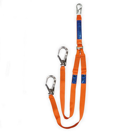 Spanset Twin Lanyard with H3 Scaffold Hooks