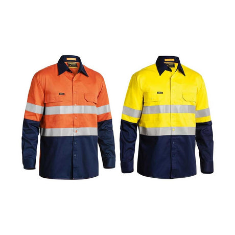 Bisley 3M Taped Hi Vis Industrial Cool Vent Shirt