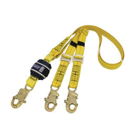 DBI-SALA Force2 Lanyards - Twin Tail - 2m Adjustable