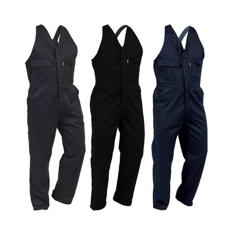 Argyle Easy-Action Zip Polycotton Overalls