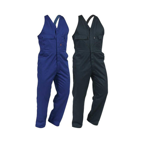 Argyle Easy-Action Zip Polycotton Overalls