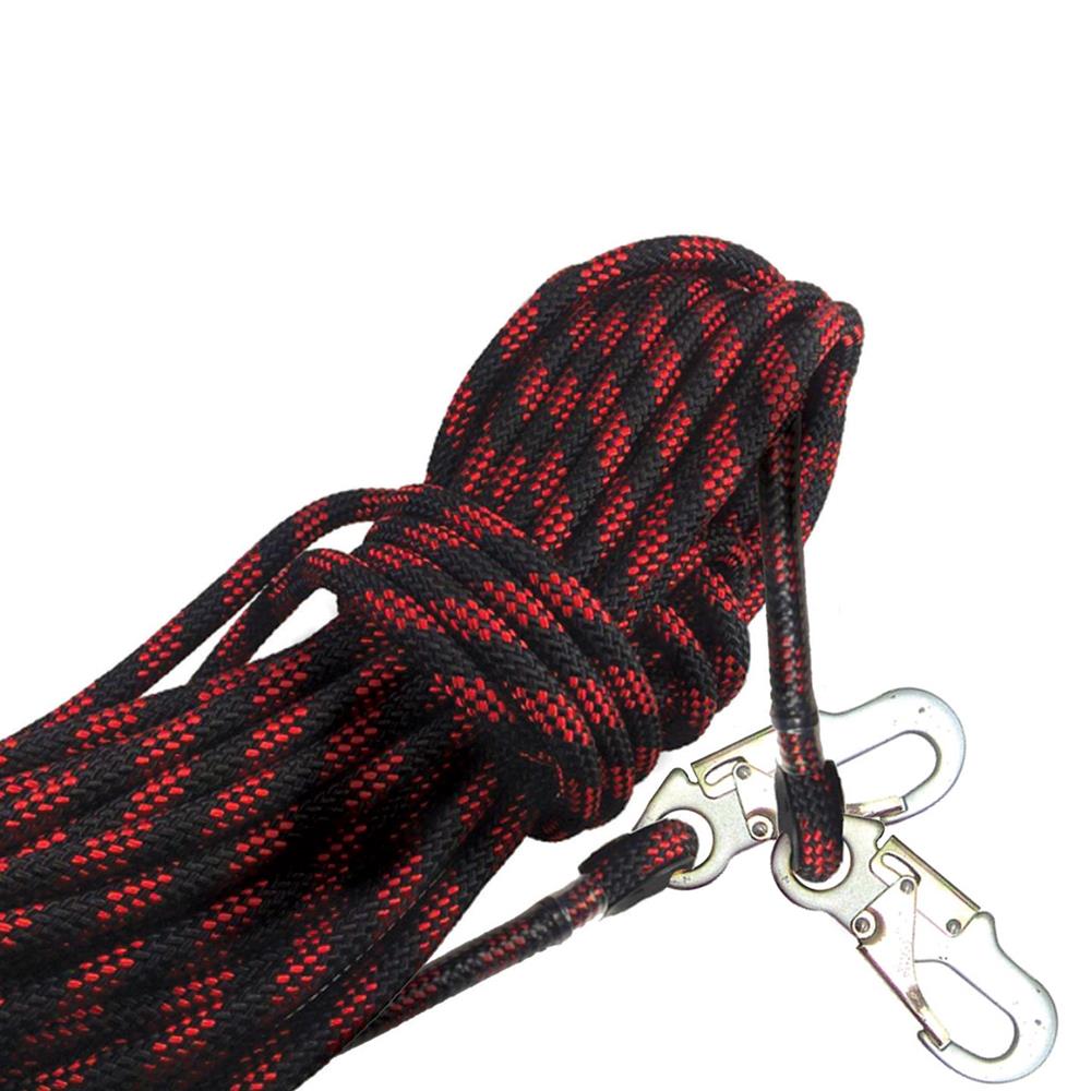 Ferno Hi-Safe Kernmantle Rope Safety Line with Double Hooks Both Ends