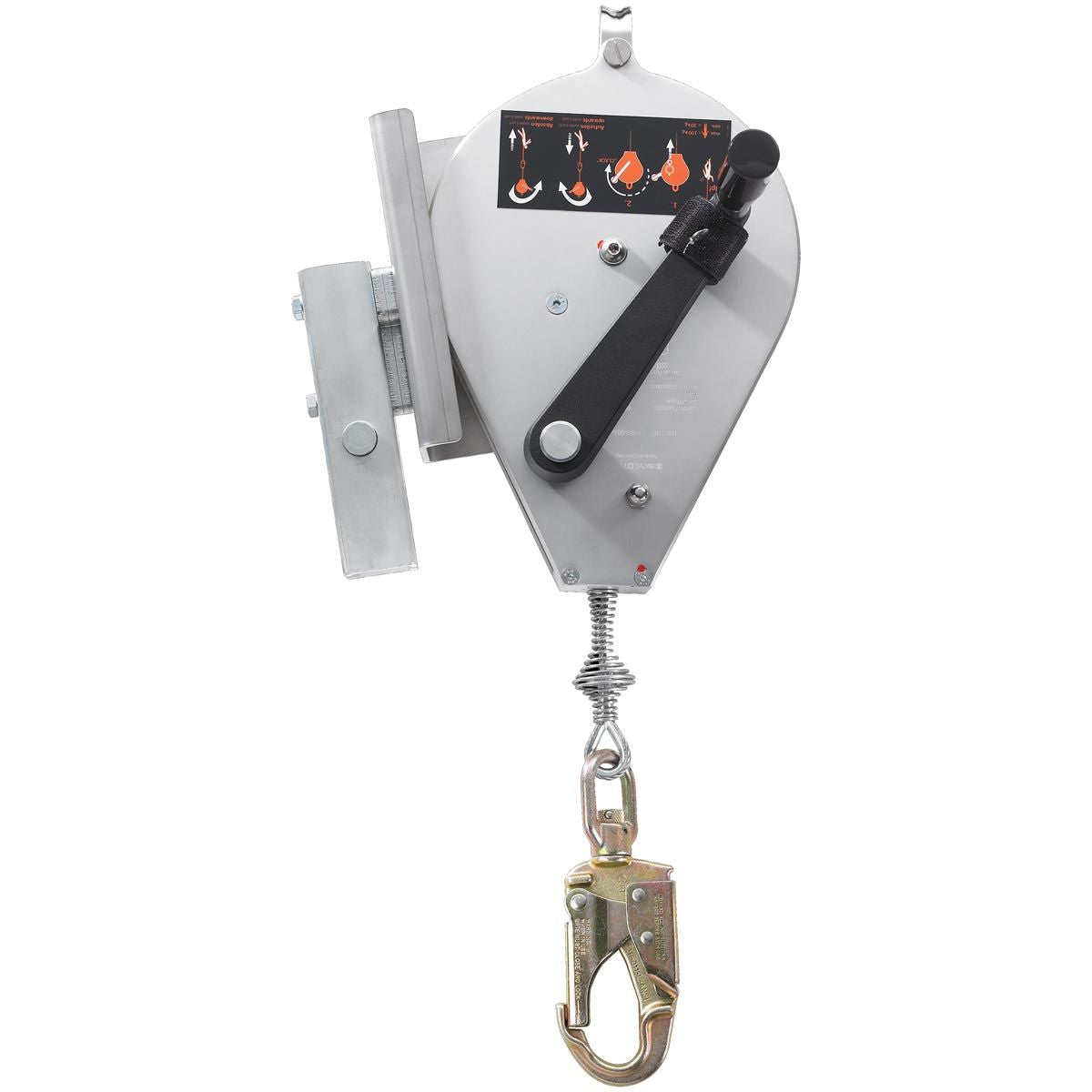 Skylotec Type three SRL with bracket to Jackpod