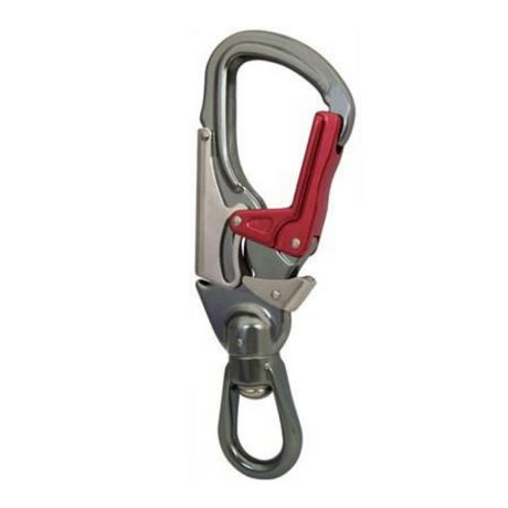 ISC Aluminium Triple Action Swivel Snaphook |