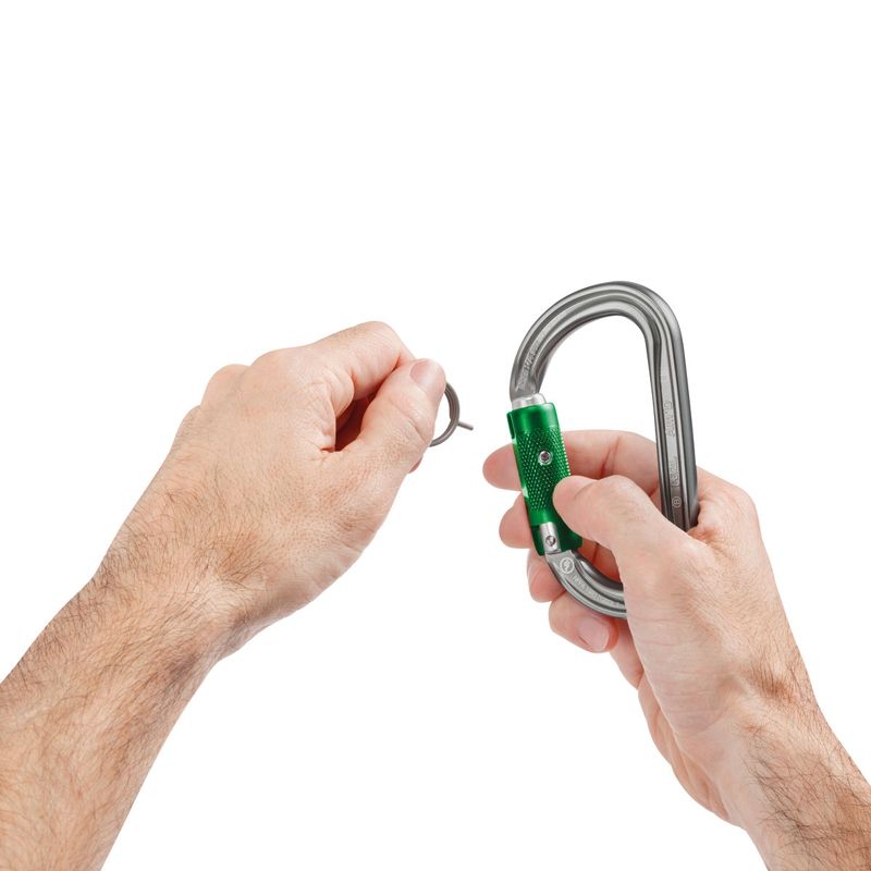 Petzl Am'D PIN-LOCK Asymmetrical Karabiner