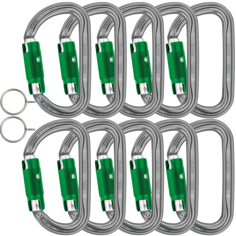 Petzl Am'D PIN-LOCK Asymmetrical Karabiner