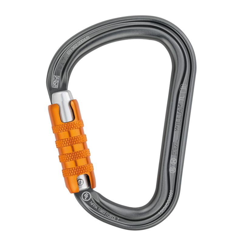 Petzl William Aluminum D Karabiner