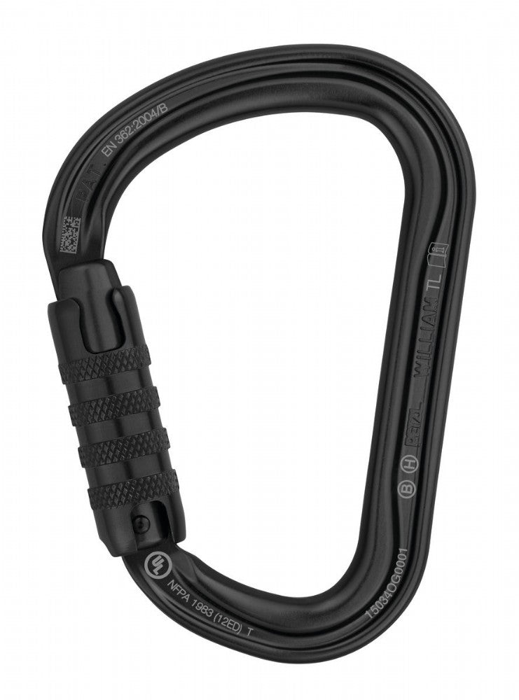 Petzl William Aluminum D Karabiner