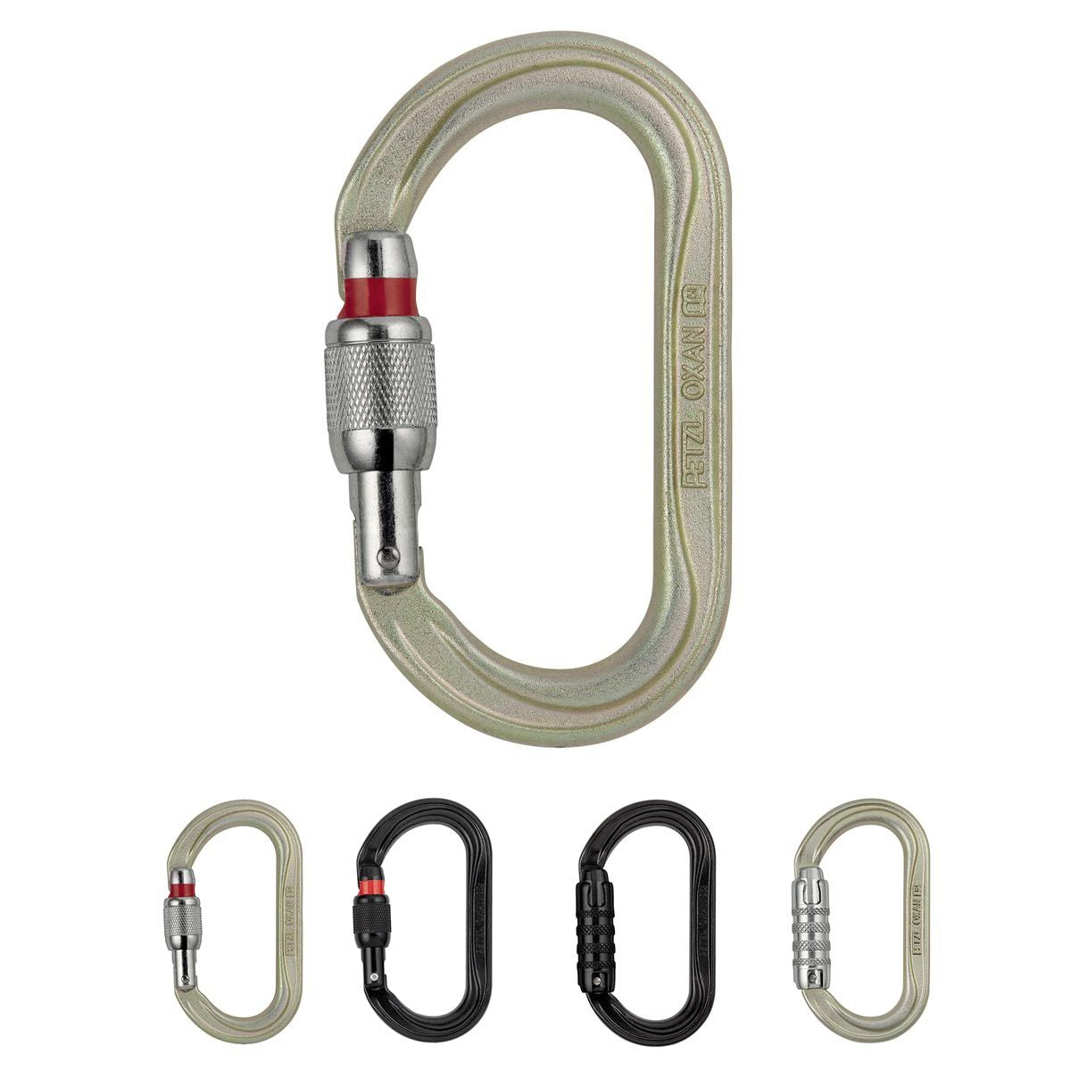 Petzl Oxan Steel Karabiner