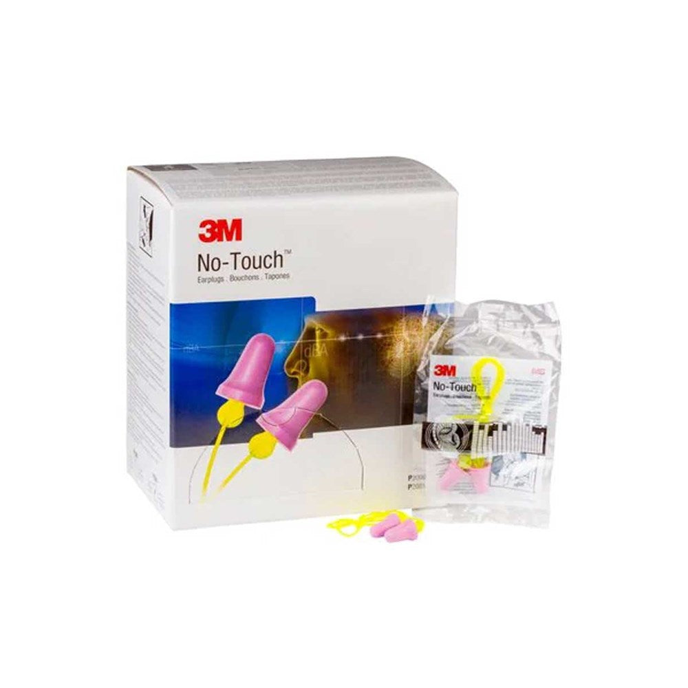 3M No-Touch Purple Earplugs P2000