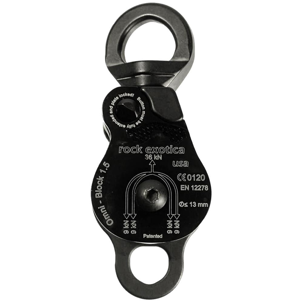 Rock Exotica 1.5" Double Omni-Block Pulley | P51D