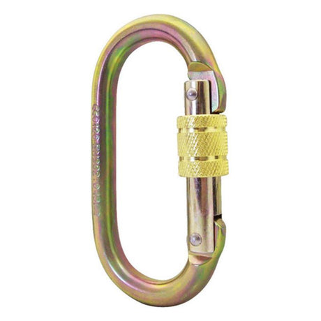 Oval Steel Screw Gate Karabiner