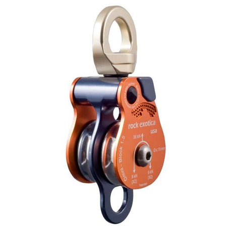 Rock Exotica 1.5" Double Omni-Block Pulley | P51D