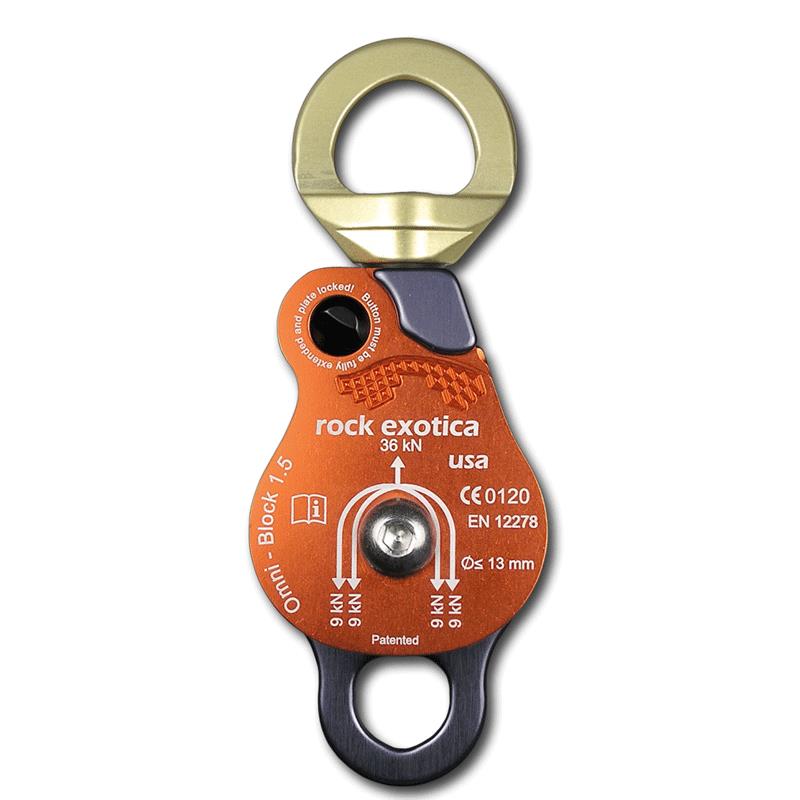 Rock Exotica 1.5" Double Omni-Block Pulley | P51D