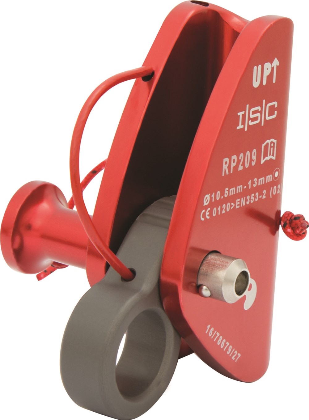 ISC MINI Rope Grab with Removable Pip Pin Axle