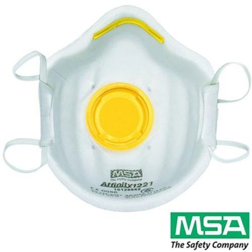 MSA RESPIRATOR CUP, P2V, AFFINITY 1221, DISPOSABLE, MEDIUM/LGE BX-10