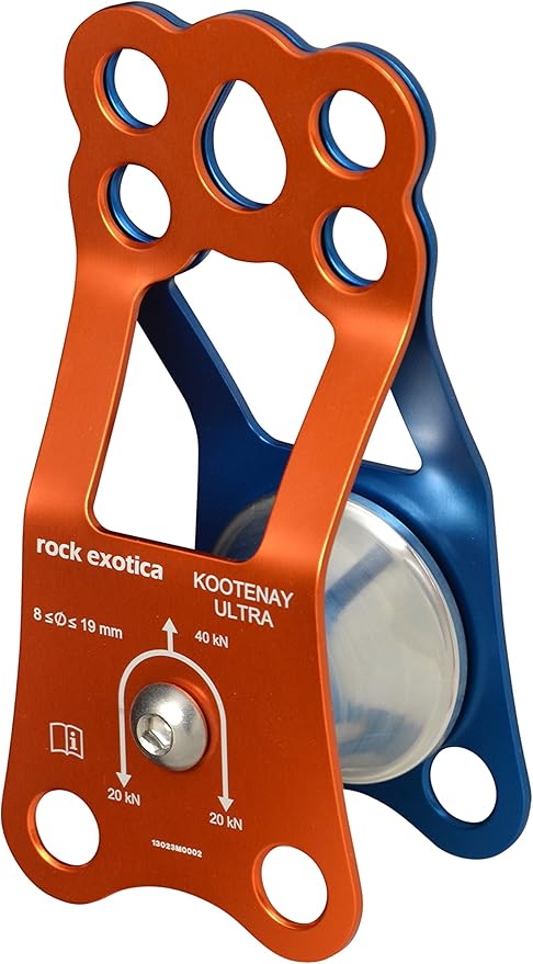 Rock Exotica KOOTENAY Ultra Knot Passing Pulley | P3