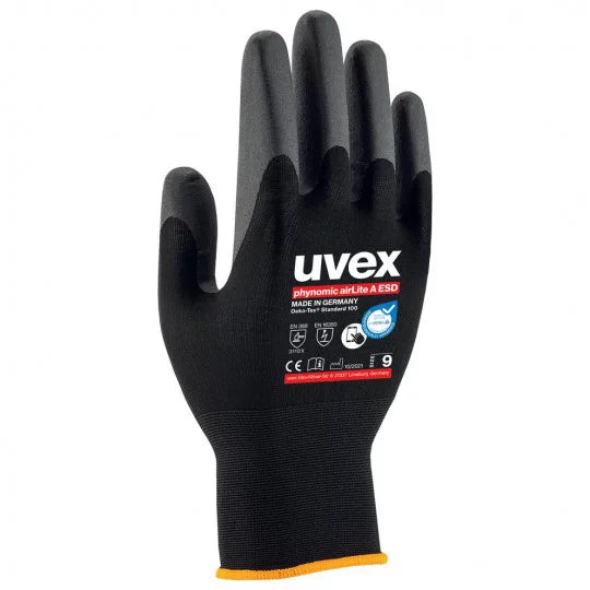 UVEX 6003810 Phynomic Airlite A ESD glove | Size: 10