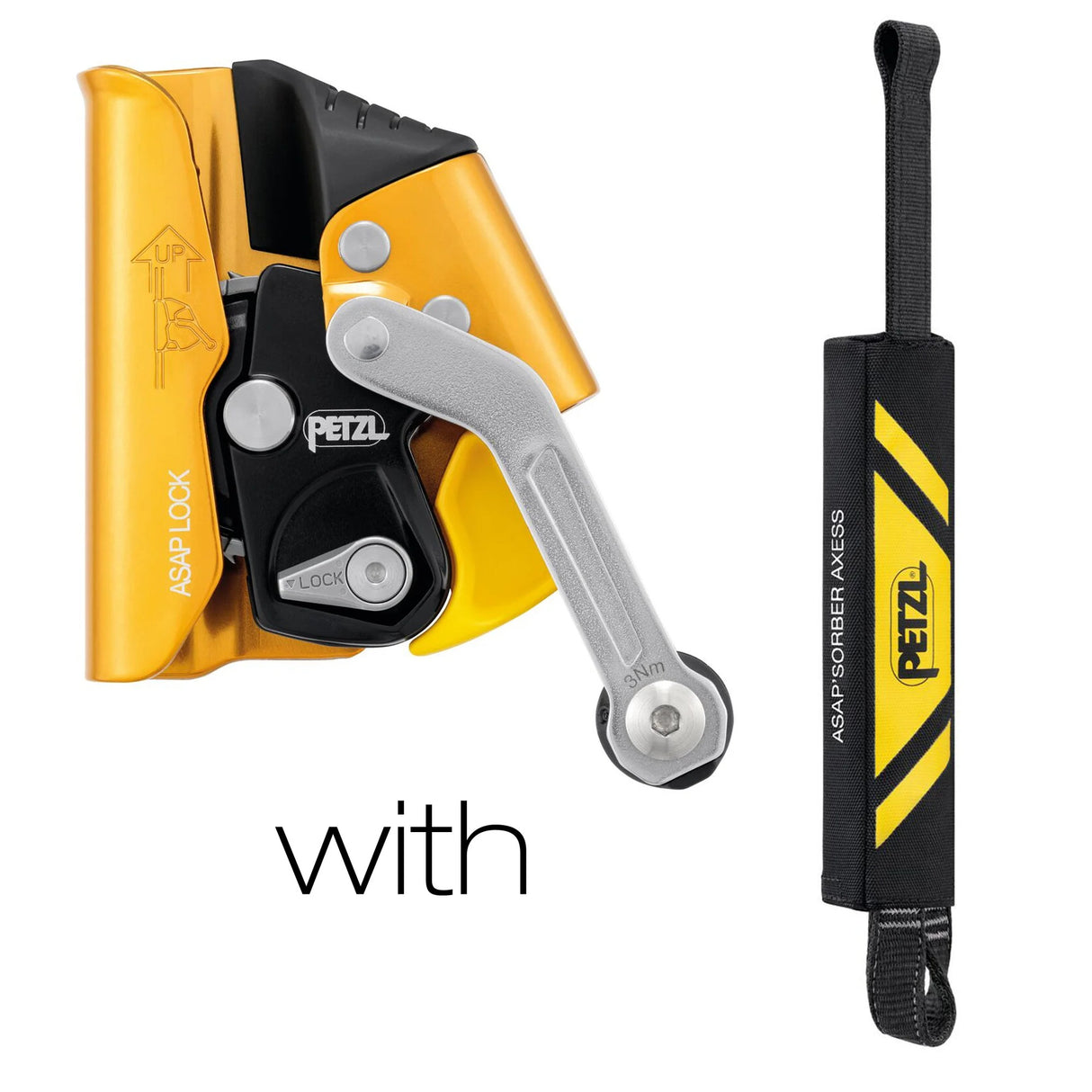 PETZL ASAP LOCK + ASAP'SORBER AXESS (without connector) - 2026 Version