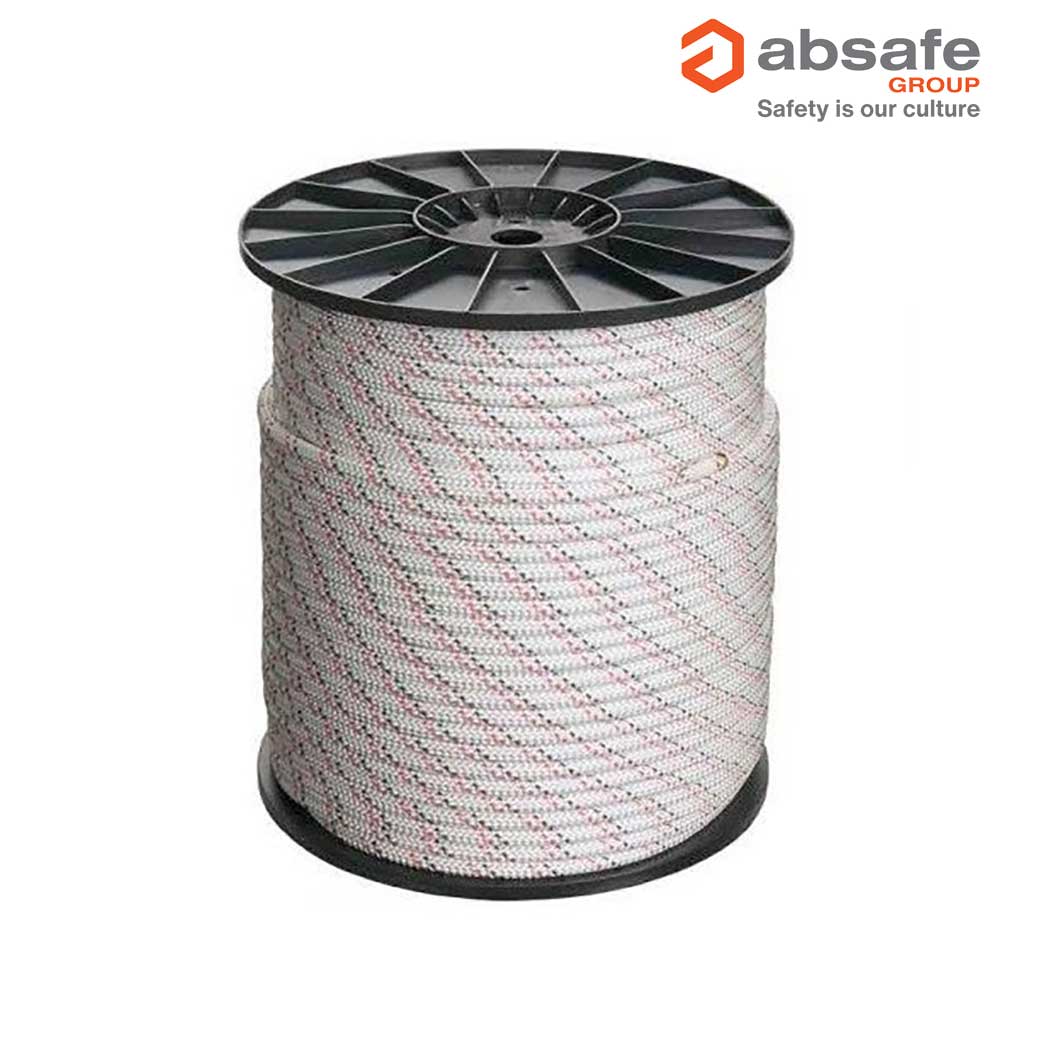 Beal INDUSTRIE 10.5mm Static Rope | Package: 200m Roll | Color: White