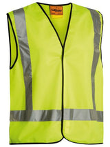 Bisley Hi Vis Vest X Back Tape