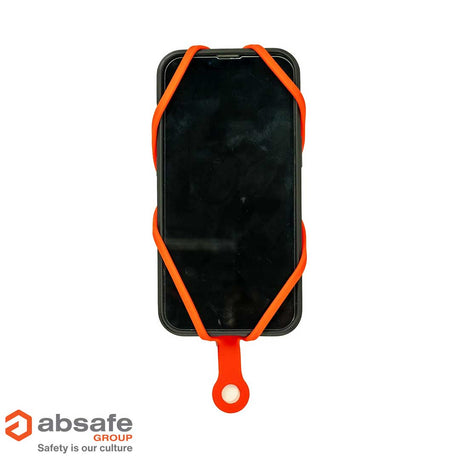 Gripps Phone Gripper With Coil Tether (Non-Conductive)