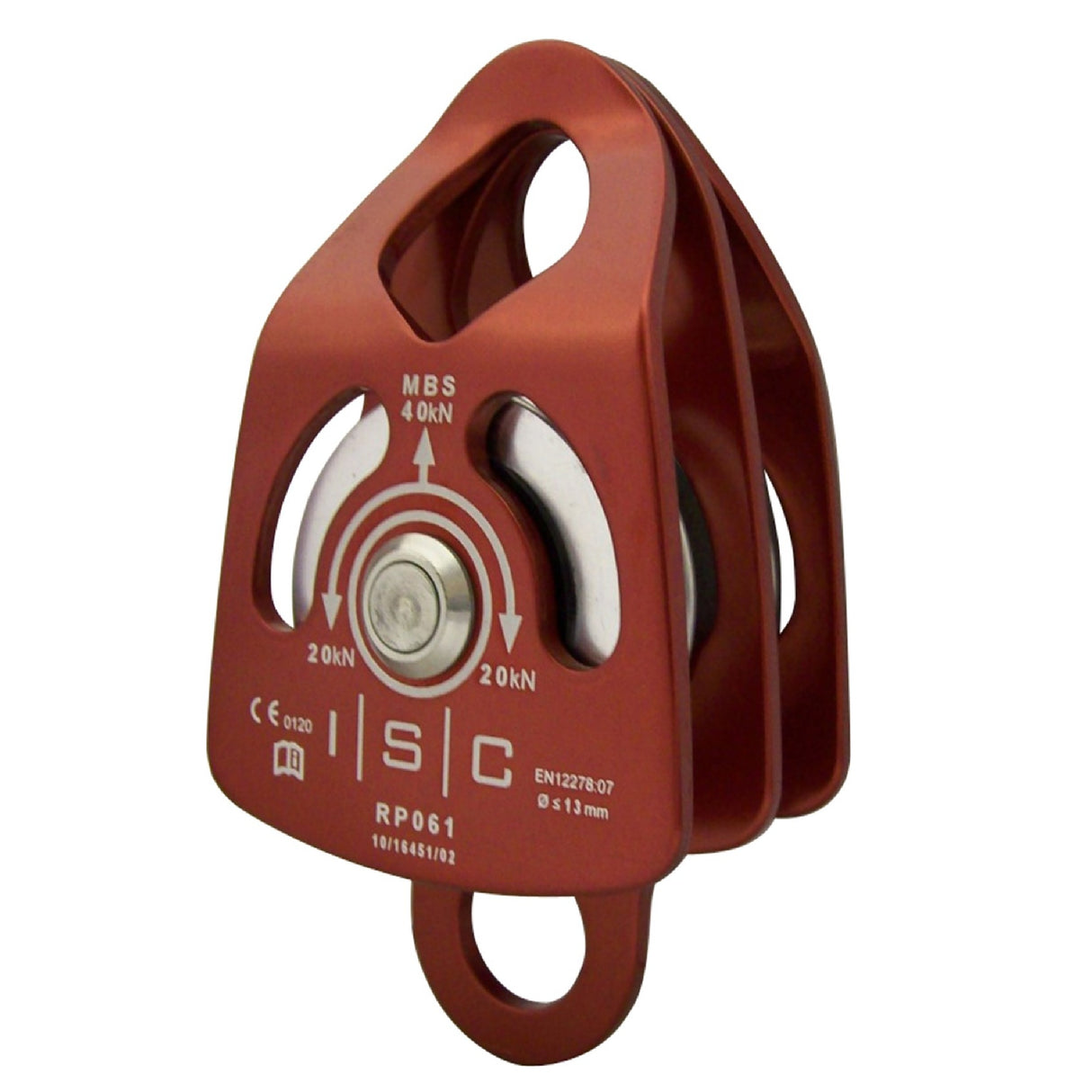 ISC Prusik Pulley Small Double Alloy Becket