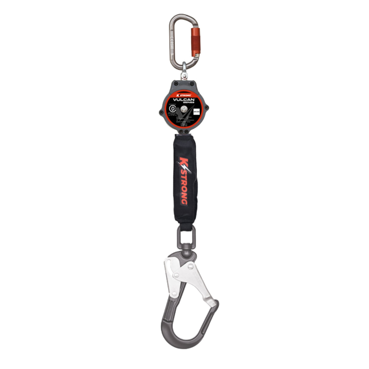 KStrong Vulcan 2m SRL with Aluminum Scaffold Hook - AS/NZS 1891.3:2020