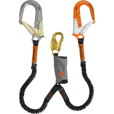 Skylotec Skysafe Pro Flex Y - Twin Elastic Lanyards