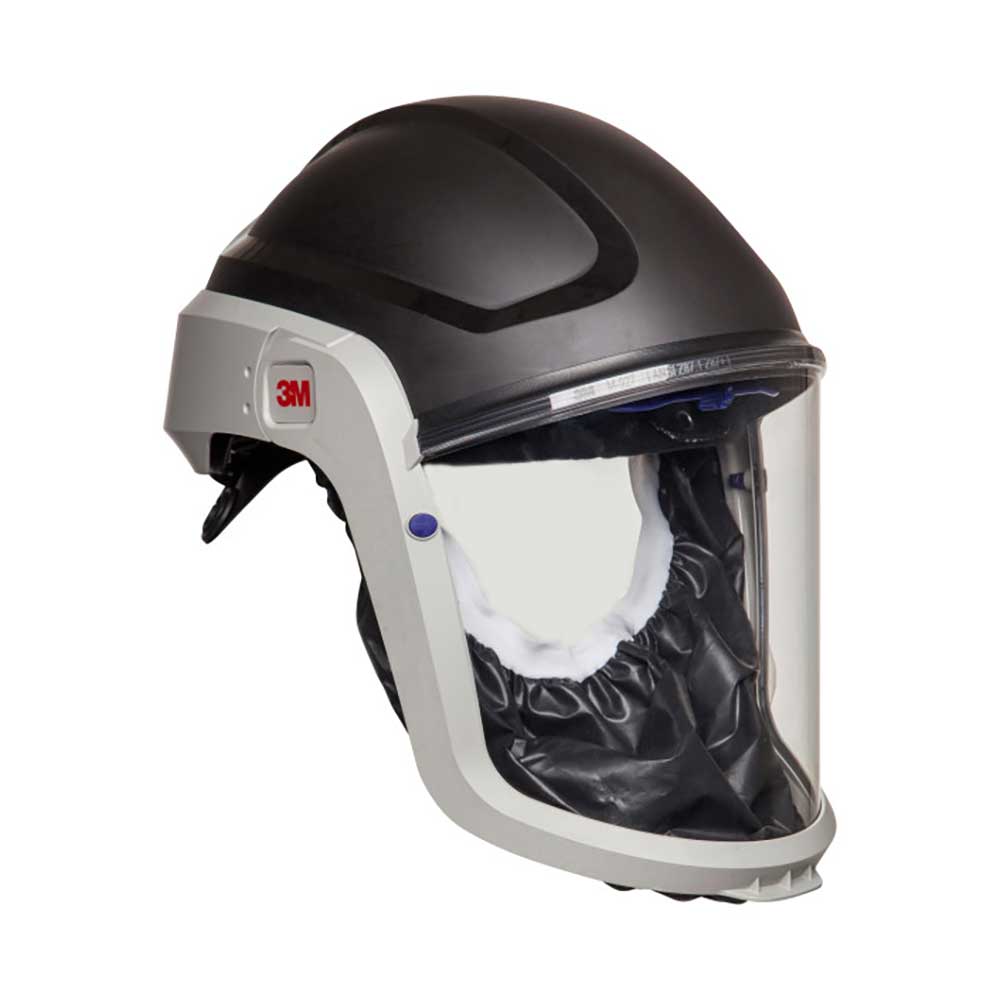 M-307 Headtop - 3M Versaflo Respiratory Hard Hat Assembly, WITH PREMIUM VISOR AND FACESEAL